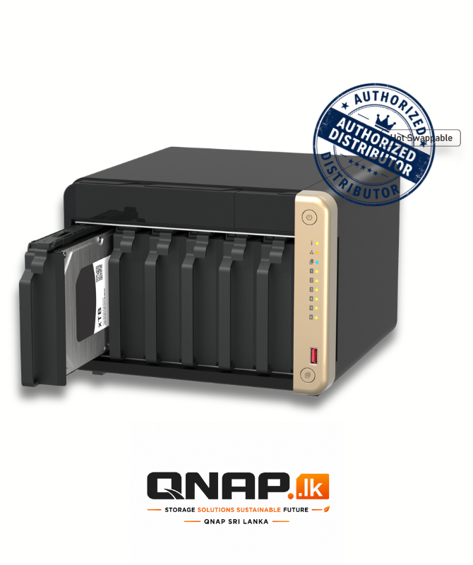 QNAP TS-664-8G 6-Bay NAS