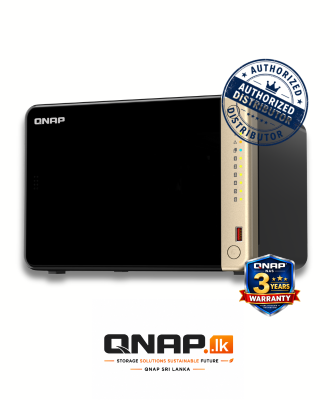 QNAP TS-664-8G 6-Bay NAS